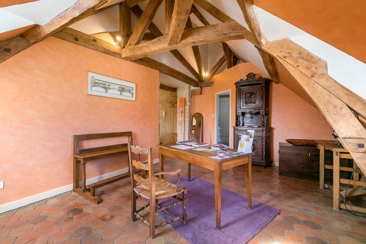 Appartamento Le Panoramique, Au Centre Historique De Digione Esterno foto